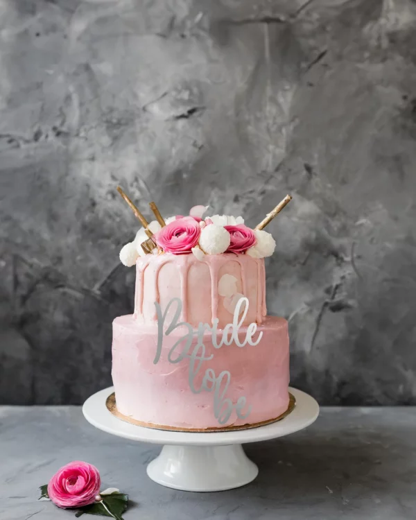 topper na tort, topper bride to be