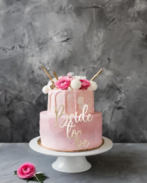 topper na tort, topper bride to be