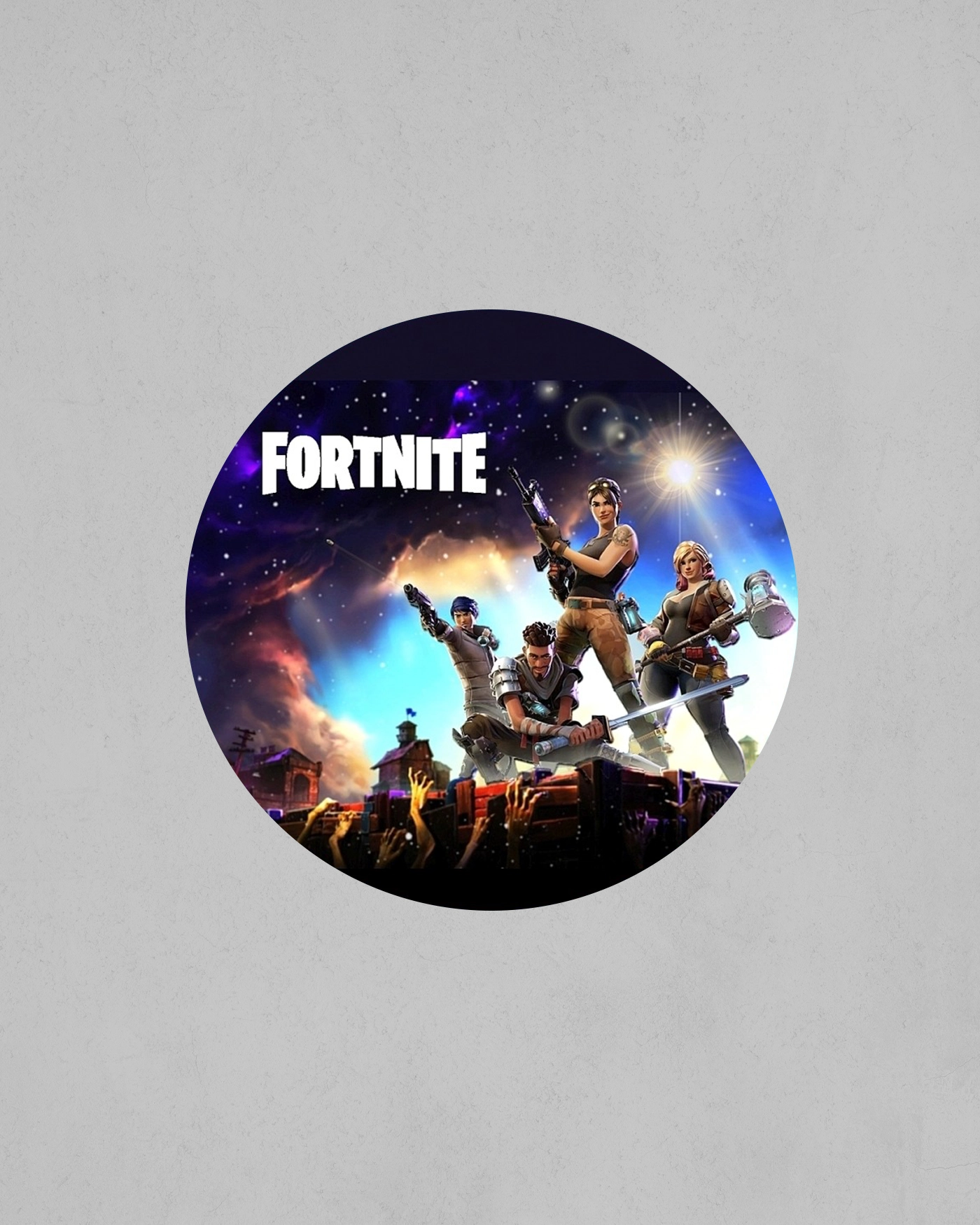 wydruki jadalne, Wydruk jadalny Fortnite A4