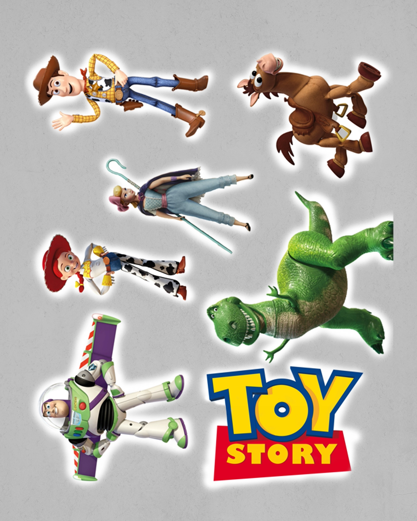 wydruk tor story, wydruk na papierze skrobiowym toy story