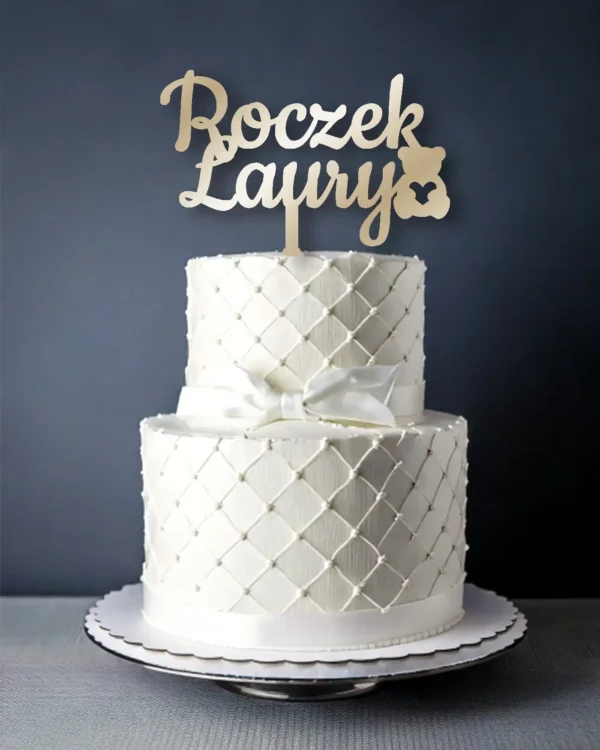 Topper na tort Roczek - obrazek 2