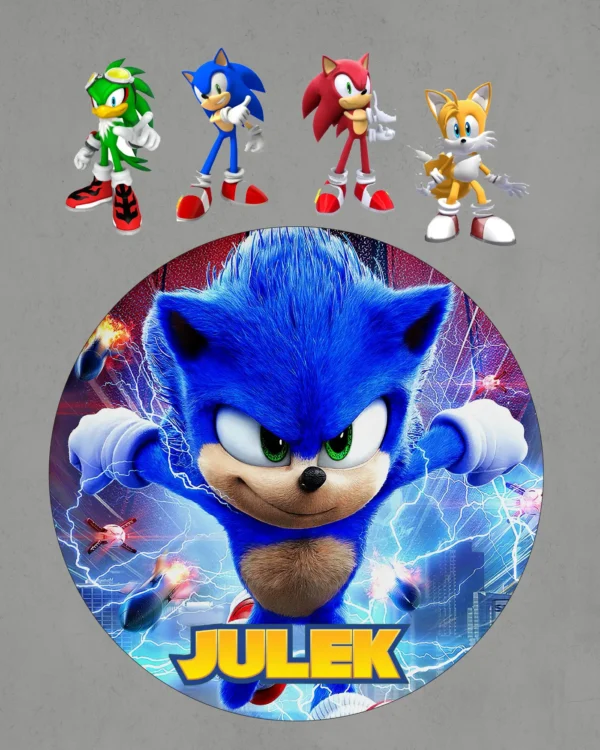 Wydruk na papierze skrobiowym Sonic