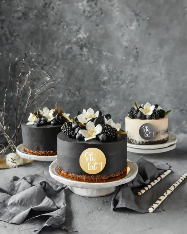 Mini dekory grawerowane na tort