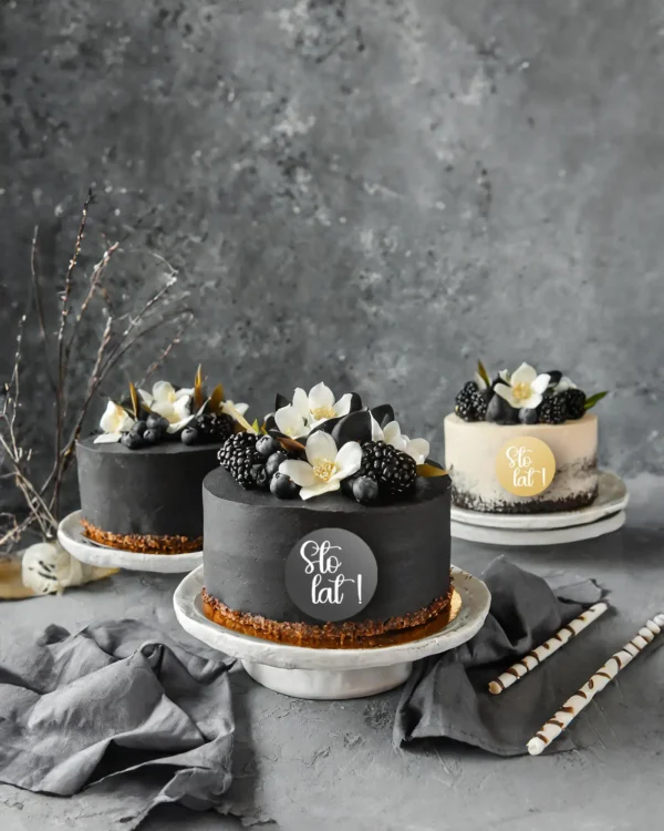 Mini dekory grawerowane na tort - obrazek 2