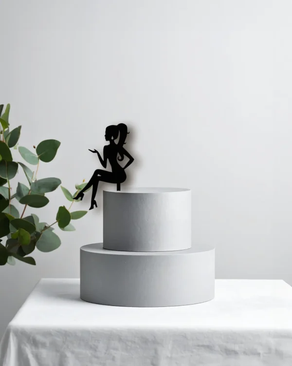 Topper na tort Kobieta