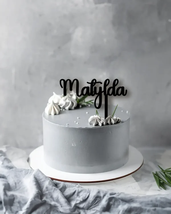 Topper na tort z Imieniem