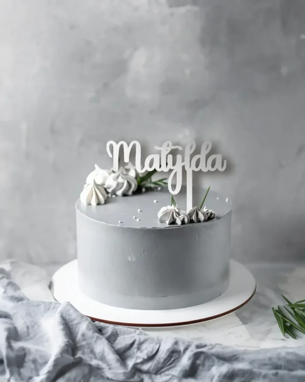Topper na tort z Imieniem - obrazek 3