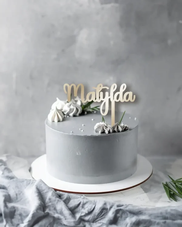 Topper na tort z Imieniem - obrazek 2