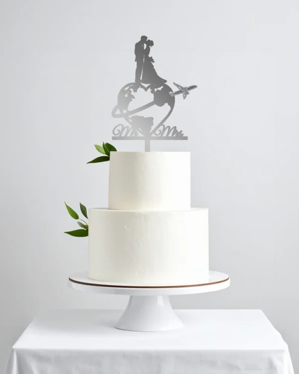 Topper na tort Mrs&Mr
