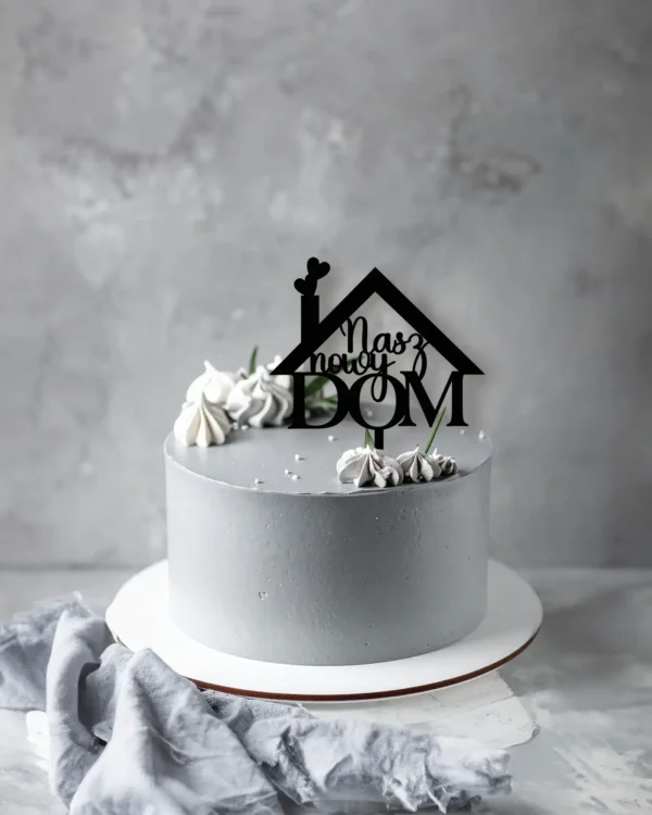 Topper na tort Nasz Nowy Dom