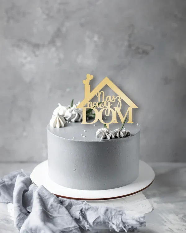 Topper na tort Nasz Nowy Dom - obrazek 2