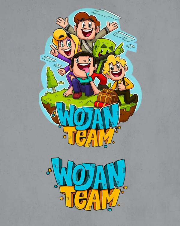 Wydruk na papierze Wojan Team