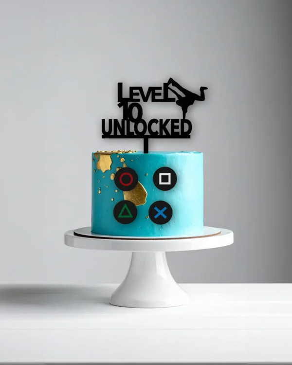 Topper urodzinowy Level - obrazek 2