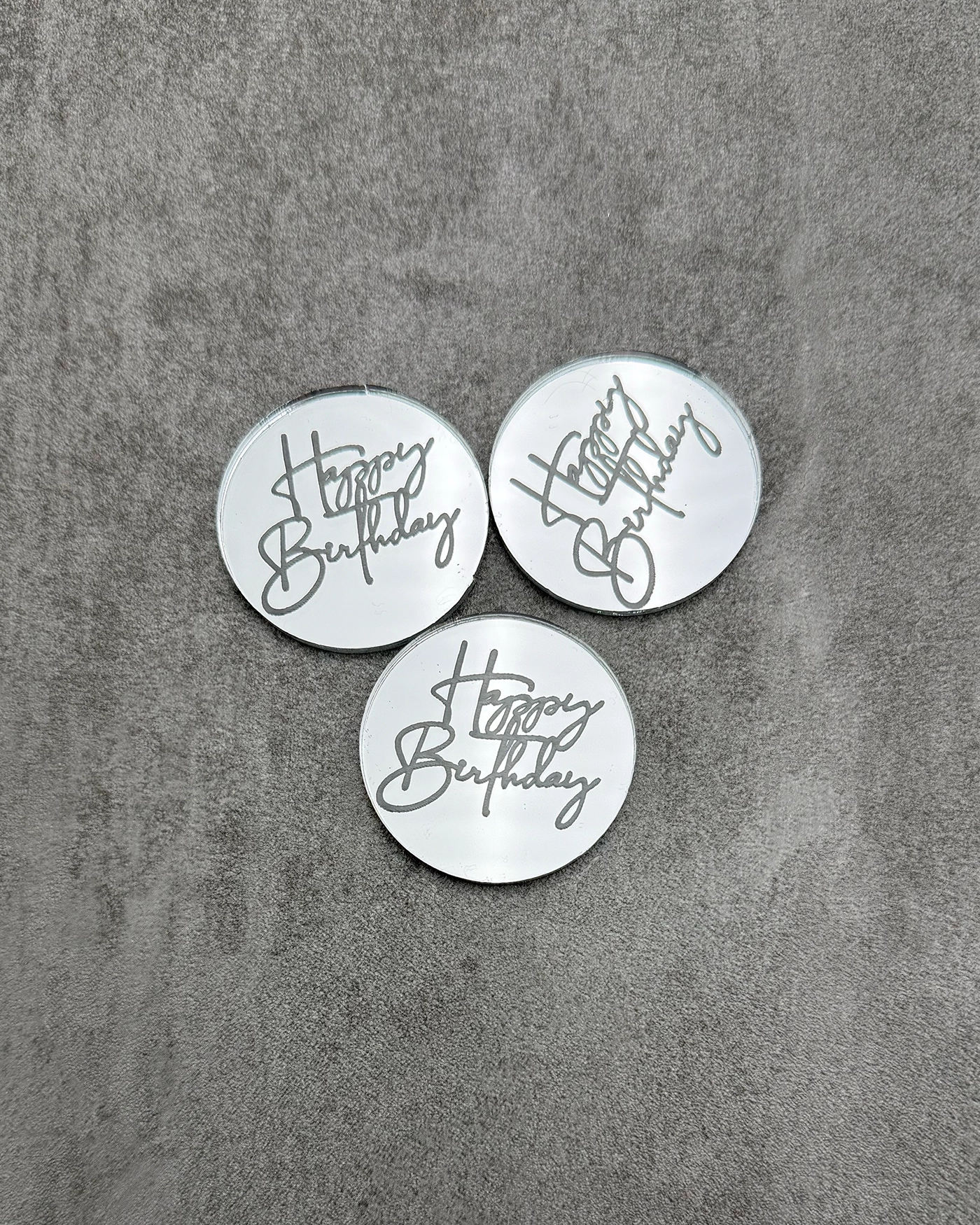 Dekor Krążek Okragły Zestaw 6 - obrazek 2