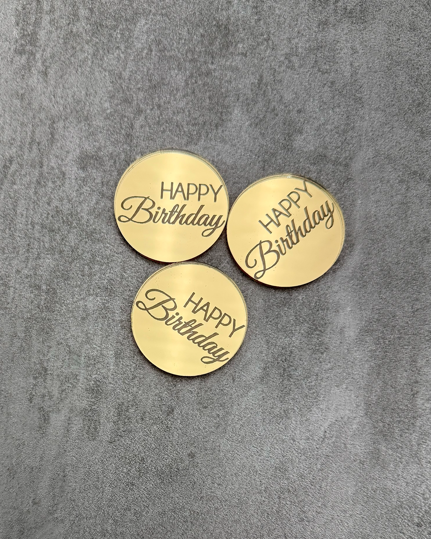 Dekor Krążek Okragły Zestaw 4 - obrazek 2