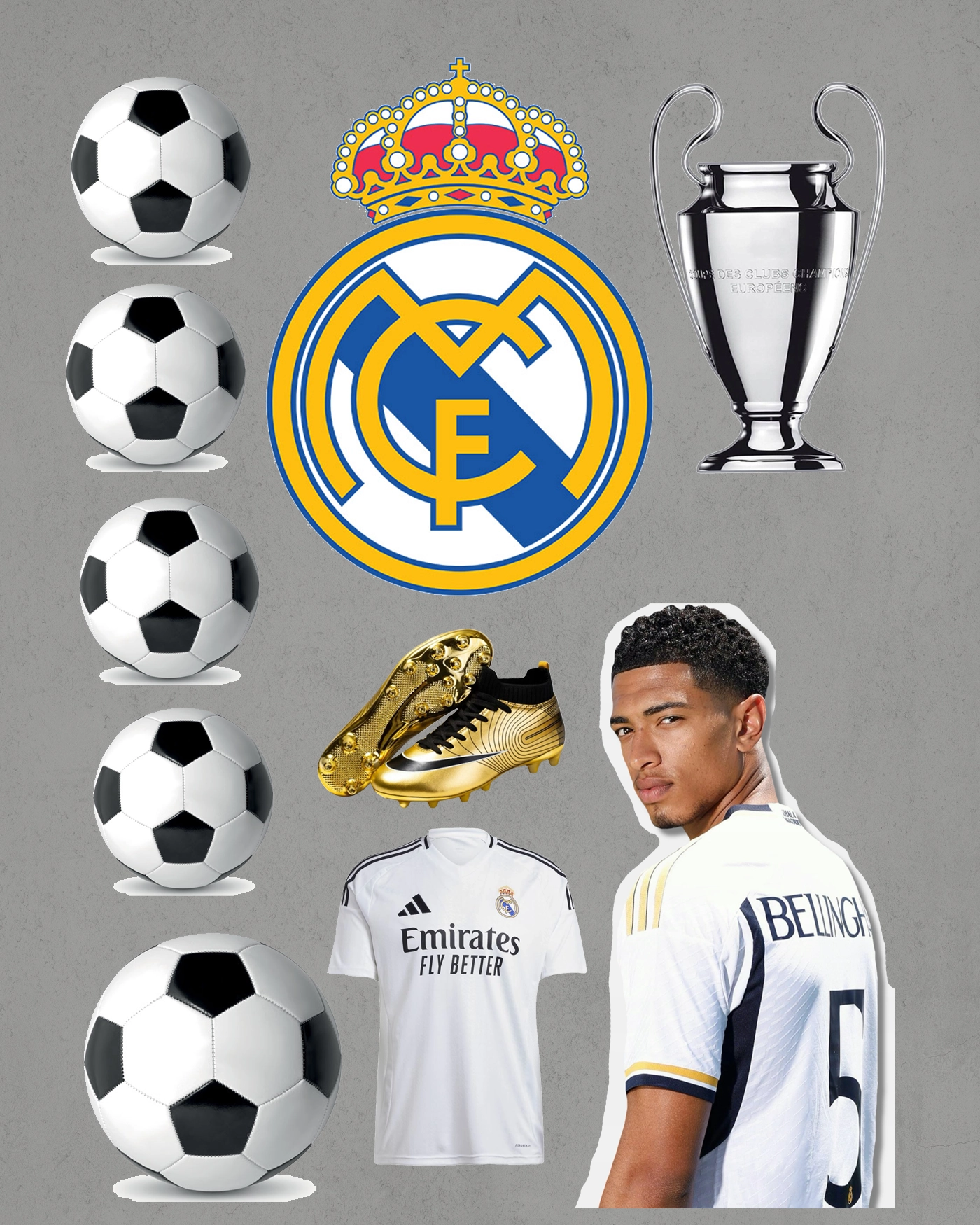 Wydruk na papierze Real Madryt - obrazek 3