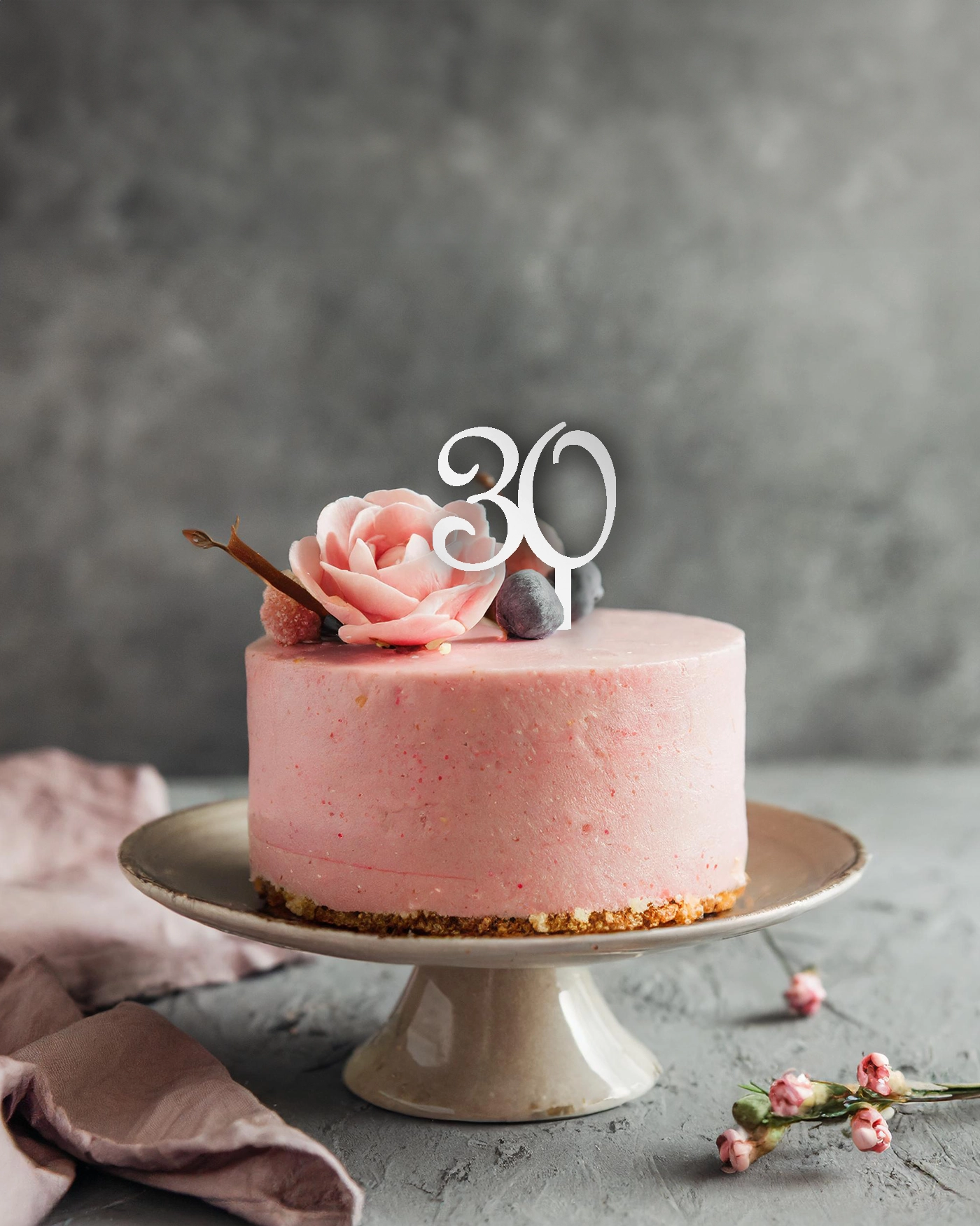 Topper Cyfra 30 - obrazek 2