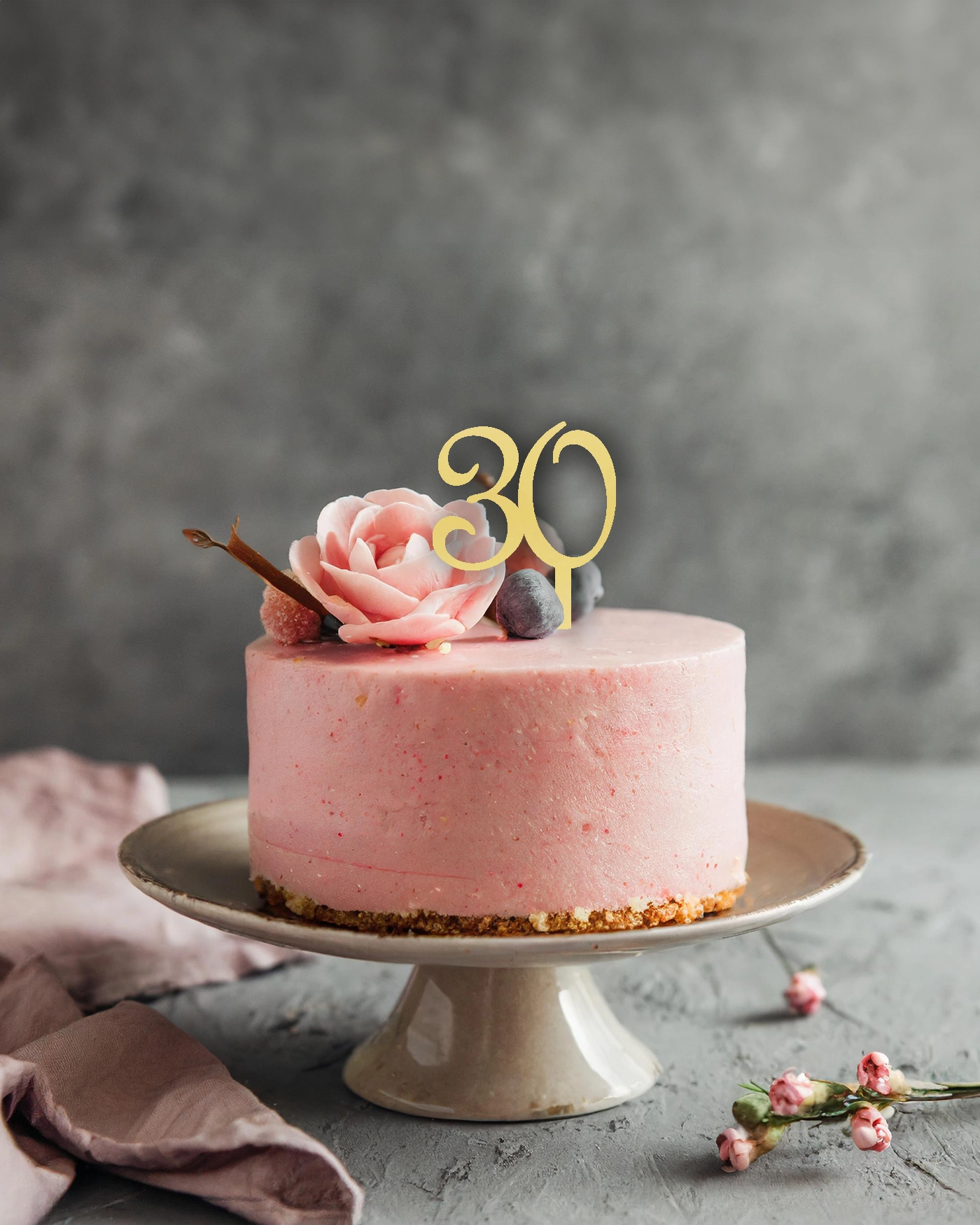 Topper Cyfra 30 - obrazek 3