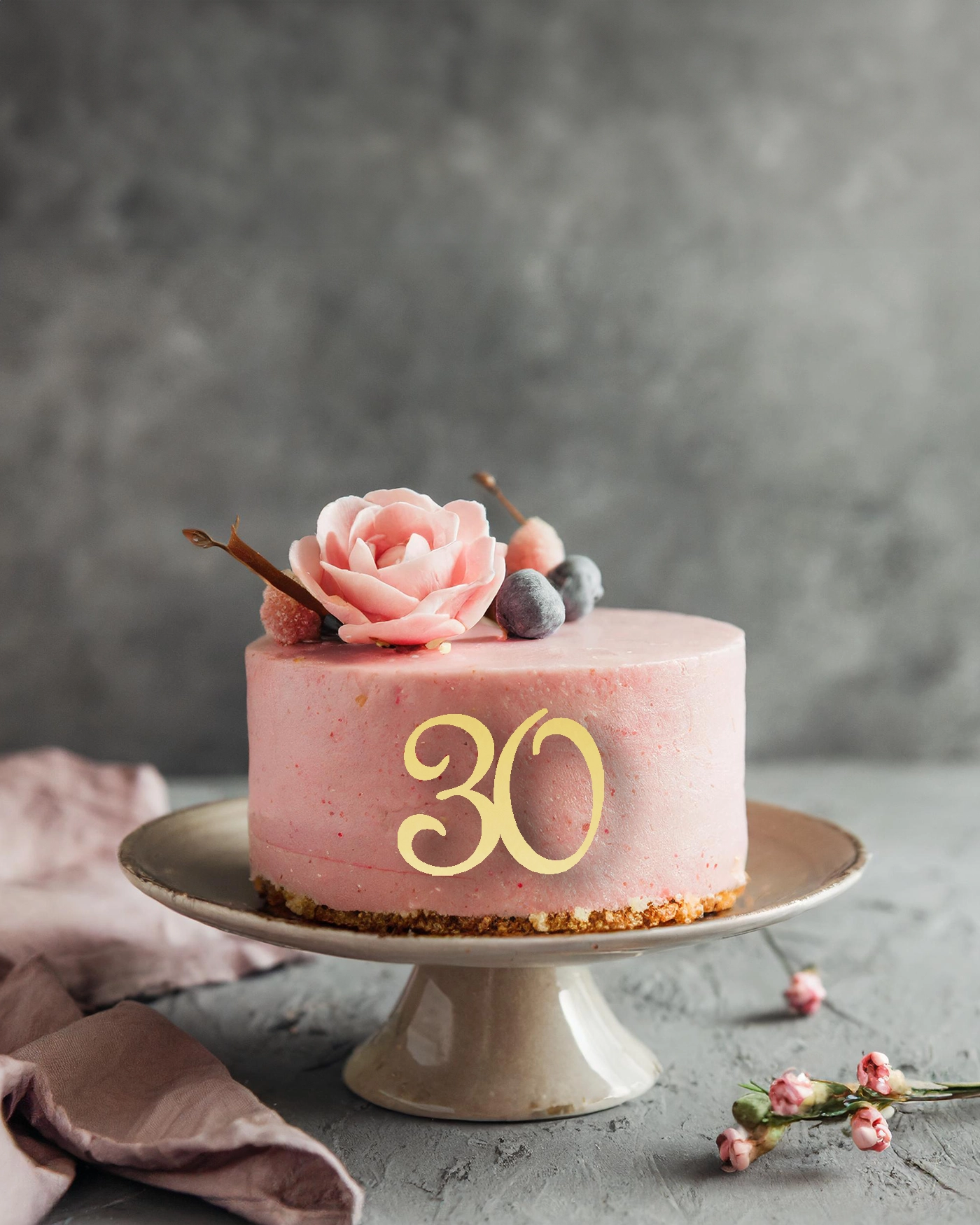 Topper Cyfra 30 - obrazek 3