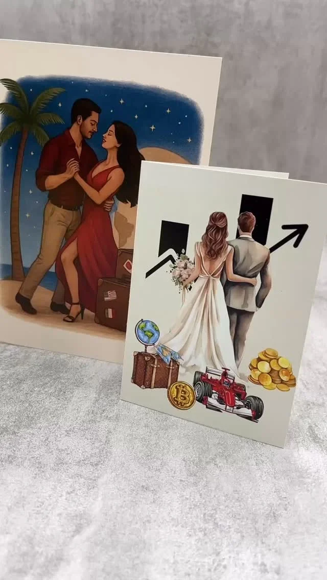 Małe kartki, wielkie emocje! 💞
Każdy szczegół opowiada historię – o miłości, marzeniach i wspólnych podróżach.
Stwórz z nami wyjątkową kartkę lub zaproszenie, które będzie tak niepowtarzalne jak Wy. ✨

#miłość #kartkizokazji #zaproszenia #indywidualnezamówienie